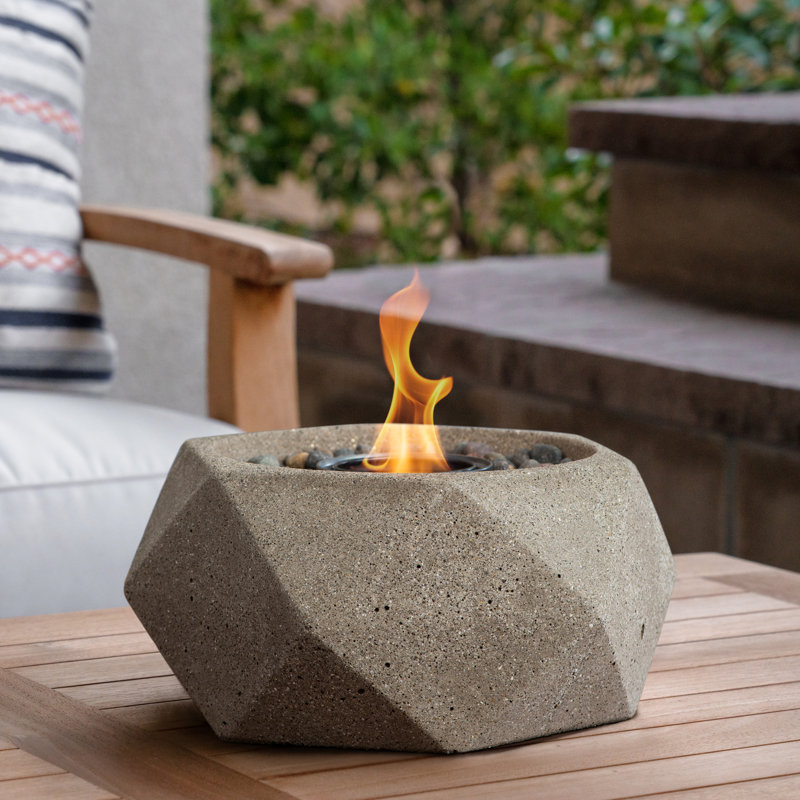 Terra Flame Geo Gel Fuel Tabletop Fireplace & Reviews Wayfair